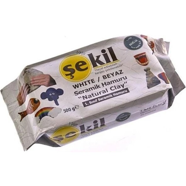 Şekil 500 Gr Seramik Hamuru