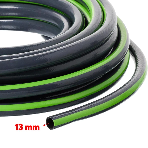 20 Metre Bahçe Çeşme Su Hortumu Sulama Araç Araba Yıkama 13 mm 1/2" Çok Amaçlı Hortum - 3
