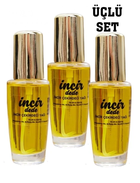 3'lü İncir Çekirdeği Yağı 50 ml