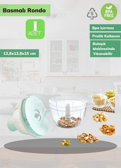 Basmalı Rondo Pratik Bas-Kes Rondo BPA Free - 2