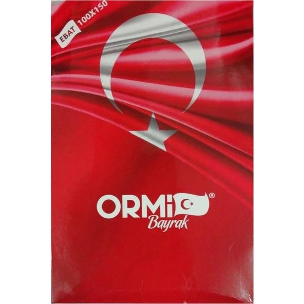EKS Ticaret Ormix Ormi Bez Türk Bayrağı 100X150 cm