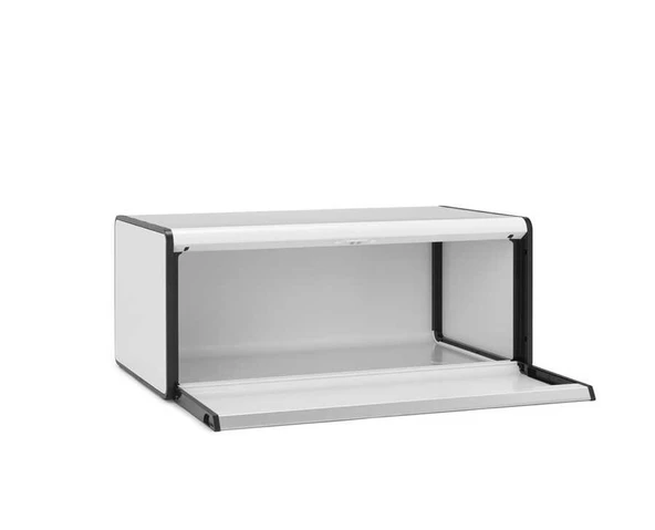 Brabantia Ekmek Saklama Kutusu Dikdörtgen Köşeli Beyaz - Resim 2