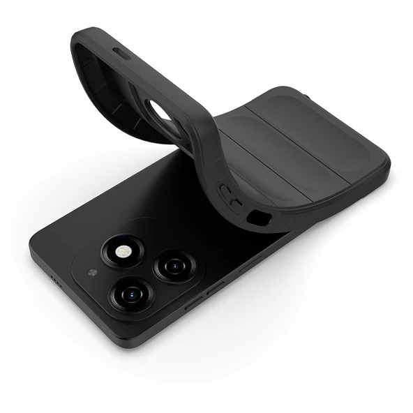 Zipax İnfinix Hot 40i Kılıf Kasisli Silikon ETNİK Azn-Optimum - Resim 3