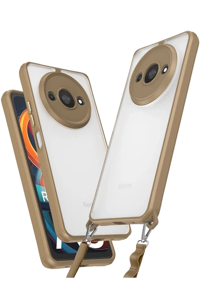 Zipax Xiaomi Redmi A3 4G Kılıf Silikon Kapak Azn-Penta - 1