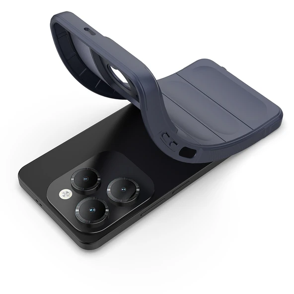 Zipax İnfinix Hot 40 Pro Kılıf Kasisli Silikon ETNİK Azn-Optimum - Resim 3