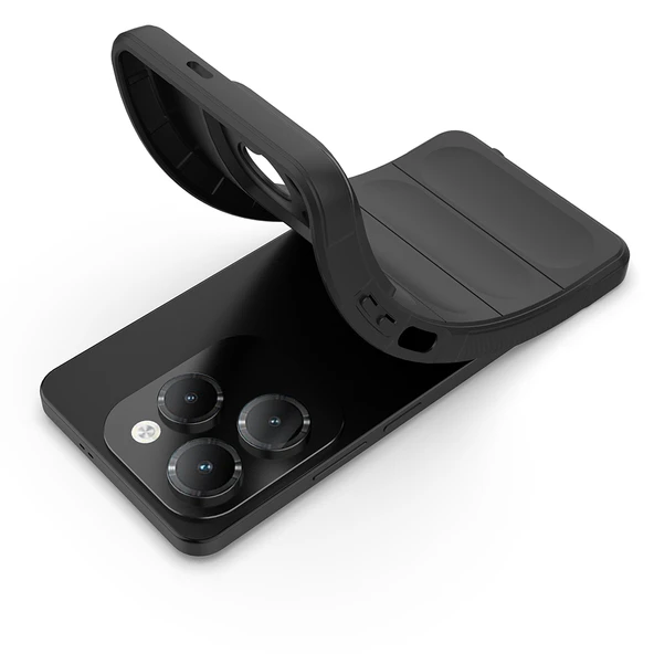 Zipax İnfinix Hot 40 Kılıf Kasisli Silikon ETNİK Azn-Optimum - Resim 3