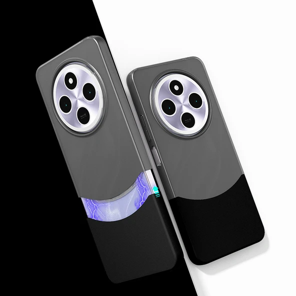 Zipax Xiaomi Redmi 14C 4G Kılıf Mıknatıslı Arka Kapak Zr-Duble