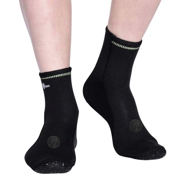 Apnea Supratex Tabanlı Dalgıç Çorap 3mm  BLACK 42-43
