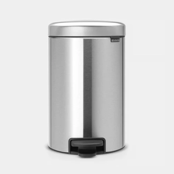Brabantıa Newıcon Fpp Matt Steel Pedallı Çöp Kutusu 12 lt ürün görseli