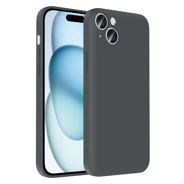 Zipax Apple iPhone 15 Kılıf Kamera Korumalı Gizli Kartlık Hazneli Zr-Vitra