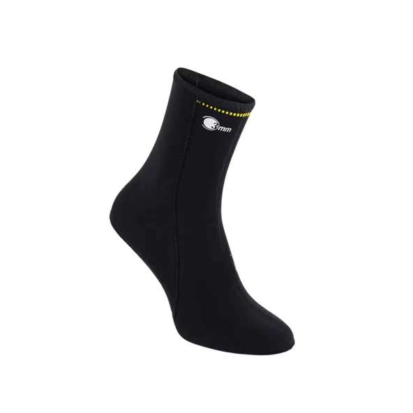 Apnea Supratex Tabanlı Dalgıç Çorap 3mm BLACK 40-41 - 3