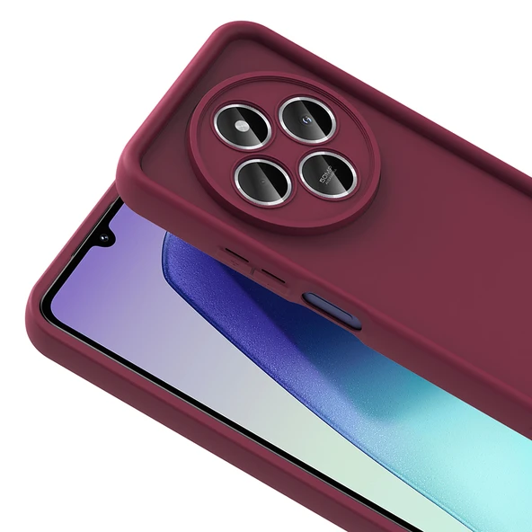 Zipax Xiaomi Redmi 14C Kılıf Silikon Kapak Zr-Ananas