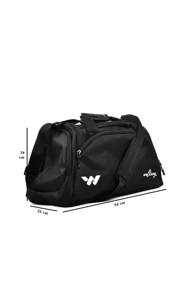 Walkway Siyah Unisex Spor Çanta - 4