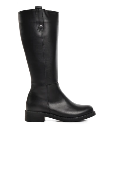 Aspor Siyah Cilt Kadın Klasik Çizme ürün görseli