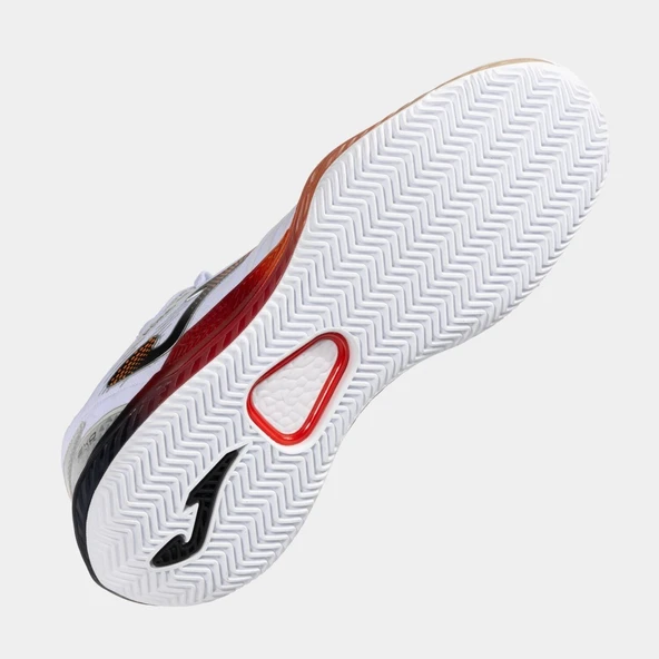 Joma Point Erkek Beyaz Toprak Kort Tenis Ayakkabısı TPOIS2532C - 5