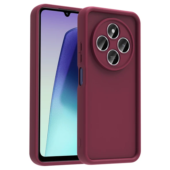 Zipax Xiaomi Redmi 14C Kılıf Silikon Kapak Zr-Ananas - 2