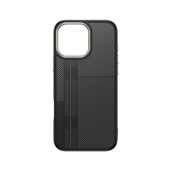 Zipax Apple iPhone 15 Pro Max Kılıf Magesafe Şarj Özellikli Karbon Fiber Görünümlü Zr-Antina - 3