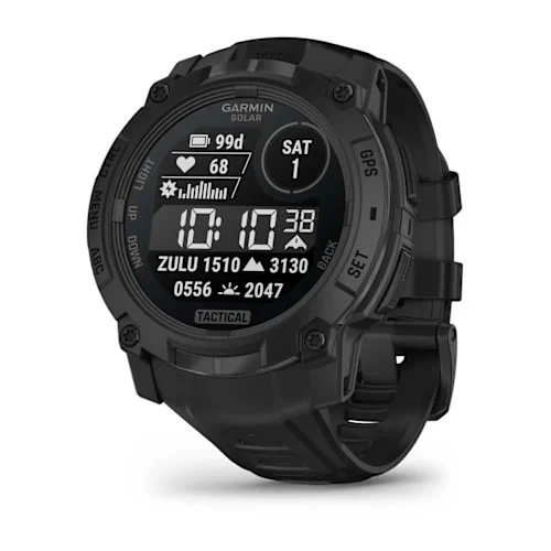 Garmin Instinct 3 – 45 mm Solar Tactical Edition Siyah - 1