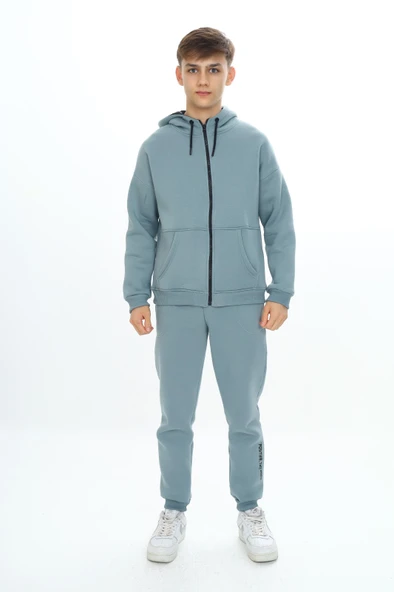 Toontoy Erkek Çocuk Kapüşonlu Eşofman Takım - 2