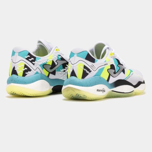 Joma Smash Erkek Beyaz Toprak Kort Tenis & Padel Ayakkabısı TSMAS2532C - Resim 3