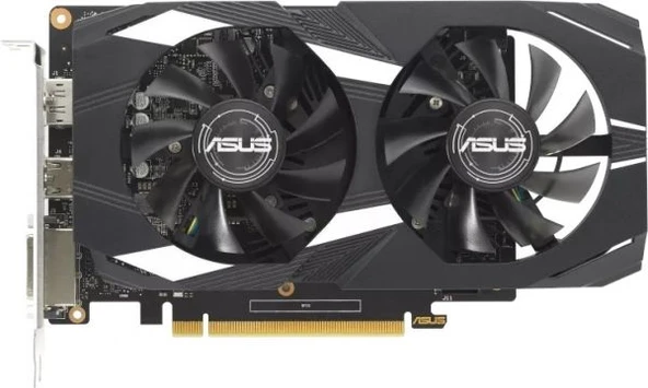 ASUS 4GB DUAL-GTX1650-O4GD6-P-V2 GDDR6 128BIT HDMI DP DVI