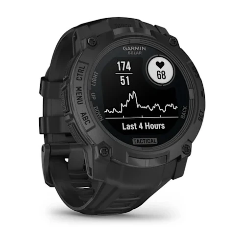 Garmin Instinct 3 – 45 mm Solar Tactical Edition Siyah - 3