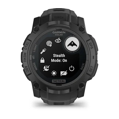 Garmin Instinct 3 – 45 mm Solar Tactical Edition Siyah - 4