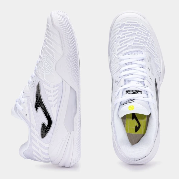 Joma Roland Erkek Beyaz Toprak Kort Tenis Ayakkabısı TROLS2502C - 4