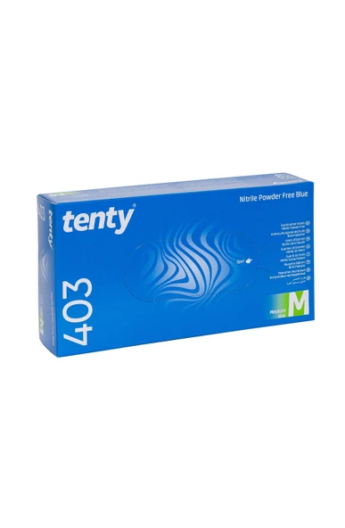 TENTY 403 MAVİ NİTRİL 20 PAKET 100'LÜ - 1