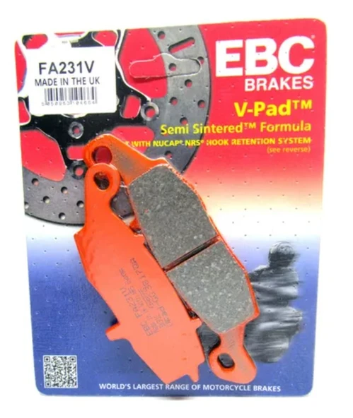 Kawasakı Er-6 F  EBC Yarı Sinter Ön Sol Fren Balata ürün görseli