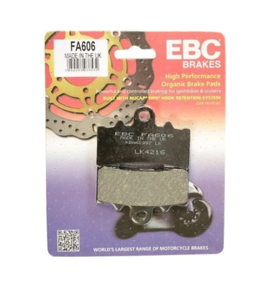 Bajaj  Dominar 400 Ug Dominar 250 EBC Organik Ön Fren Balata