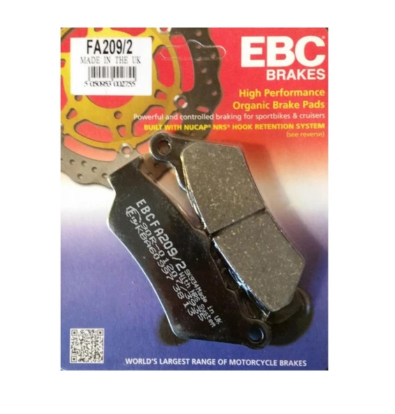 Bmw R 1250 Gs Adventure EBC Organik Arka Fren Balata ürün görseli