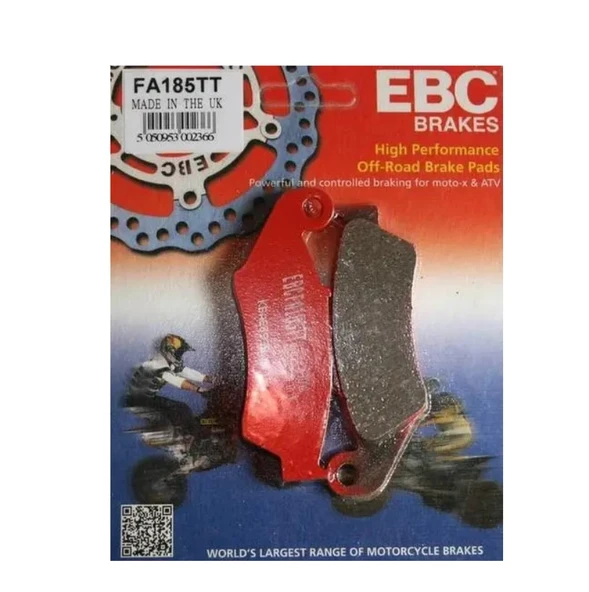 Suzukı Rmz 250 EBC Cross Yarı Sinter Arka Fren Balata ürün görseli