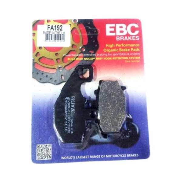 Kawasakı Z 1000 2015 Ve Öncesi EBC Organik Arka Fren Balata ürün görseli