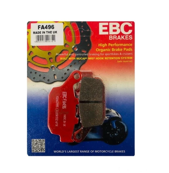 Kawasakı Z 800 EBC Organik Arka Fren Balata - 2