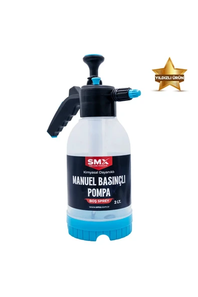 SMX Manuel Basınçlı Kimyasal Likit Püskürtme Pompası 2 Lt.