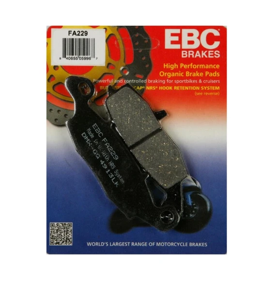 Suzukı Gs 500 E 1995 Ve Sonrası EBC Organik Ön Fren Balata