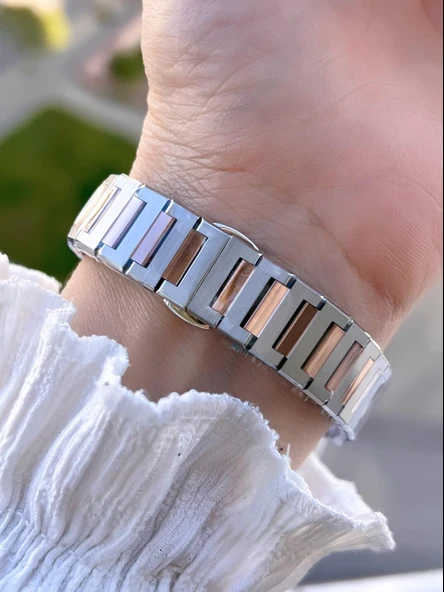 Jg.Polo Club Çelik Kasa & Kordon Kararma Ve Renk Atma Yapmaz Kadın Kol Saati+Bileklik JG04409.1 - Resim 3