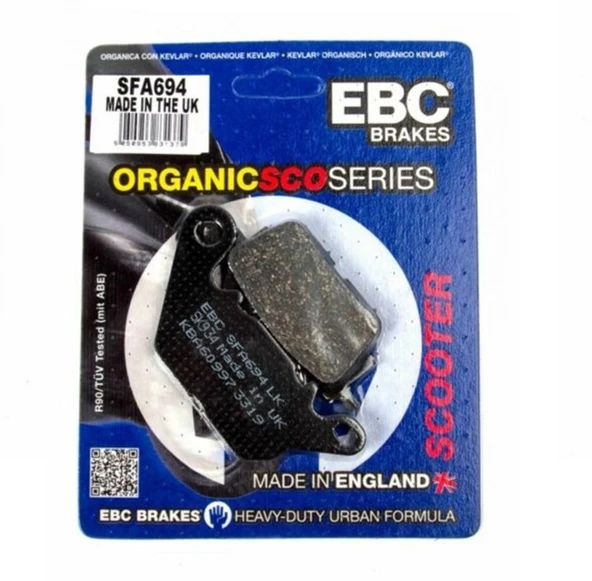 Yamaha NMAX 125 EBC Organik Ön Fren Balata ürün görseli