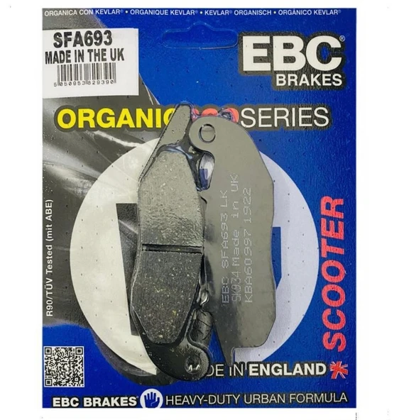 Honda Crf 250 Rally EBC Organik Ön Fren Balata ürün görseli