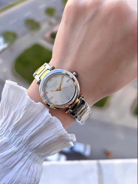 Jg.Polo Club Çelik Kasa & Kordon Kararma Ve Renk Atma Yapmaz Kadın Kol Saati+Bileklik JG02242.5 - 2