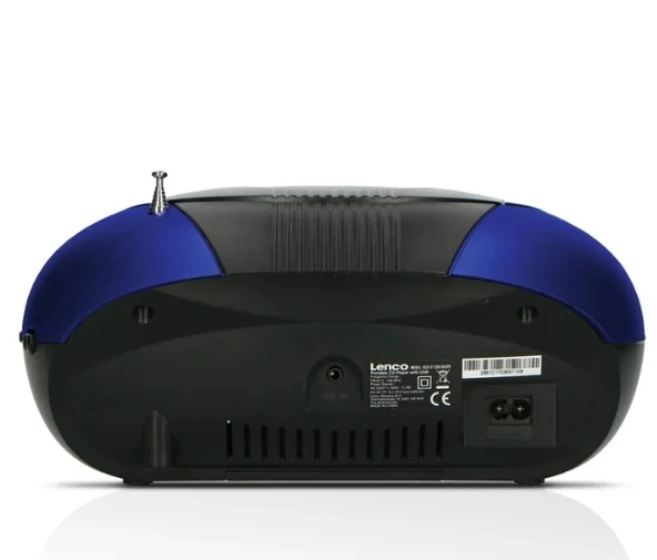 LENCO SCD-37 USB Mavi - Taşınabilir FM Radyo CD'si ve USB oynatıcı - Mavi - 5