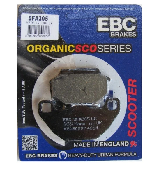 Sym Joyride 200 EBC Organik Arka Fren Balata ürün görseli