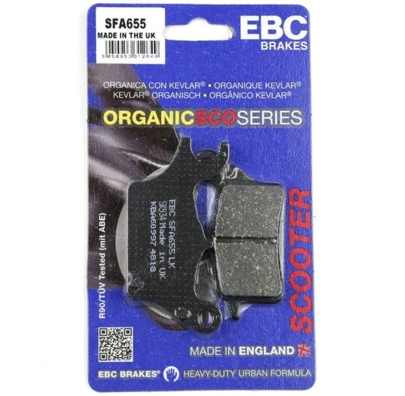 Yamaha TRICTY 125 EBC Organik Ön Fren Balata  Sol ürün görseli