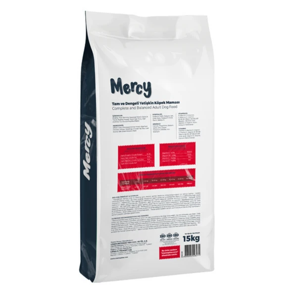 Mercy Biftekli Yetişkin Köpek Maması 15 kg - 2