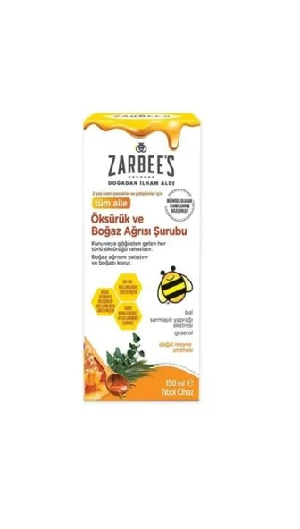 Zarbees Zarbee's Bitkisel Şurup 150 ml