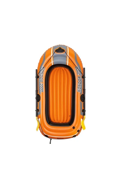 Bestway Kondor 2000 Şişme Bot Pompa+ Kürek 2 kişilik - 4