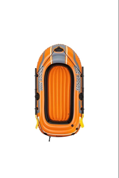 Bestway Kondor 2000 Şişme Bot Pompa+ Kürek 2 kişilik - 12