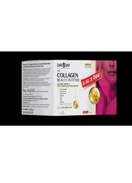 Day 2 day The Collagen Beauty Intense 90 Saşe - 3 al 2 öde
