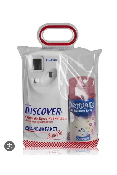 DİSCOVER DİSCOVER OTOMATİK SPREY PÜSKÜRTÜCÜ +YEDEK SPREY 320 ML (OPSİYONEL)